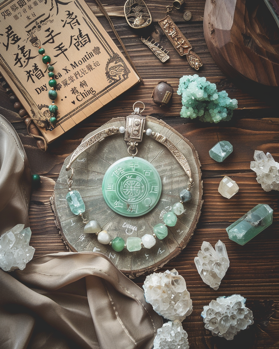 Personalized Bazi Crystal Bracelet | Custom I Ching Energy Jewelry | Five Elements Balance | Made to Order