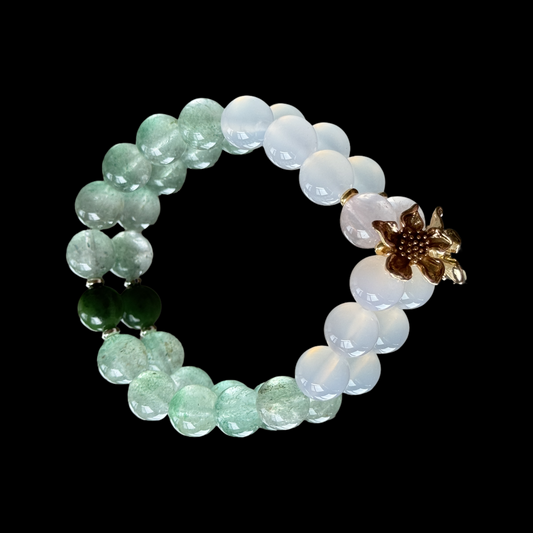 ChinXel Celestial Vernal Equinox Balance Bracelet Natural Crystal