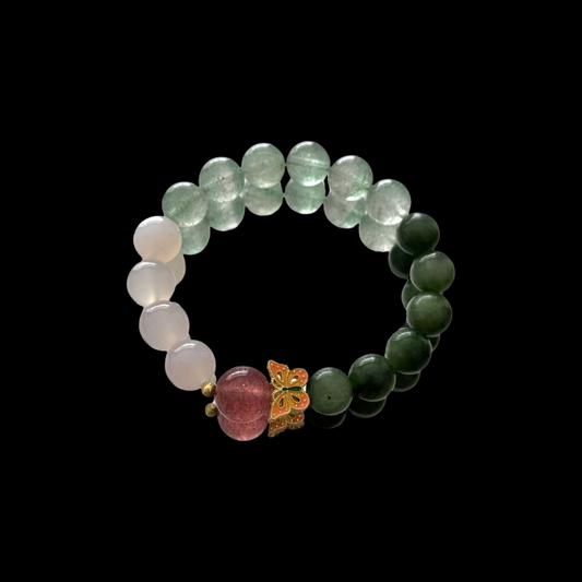 ChinXel Celestial Summer Commences Heart-Calming Bracelet Natural Crystal