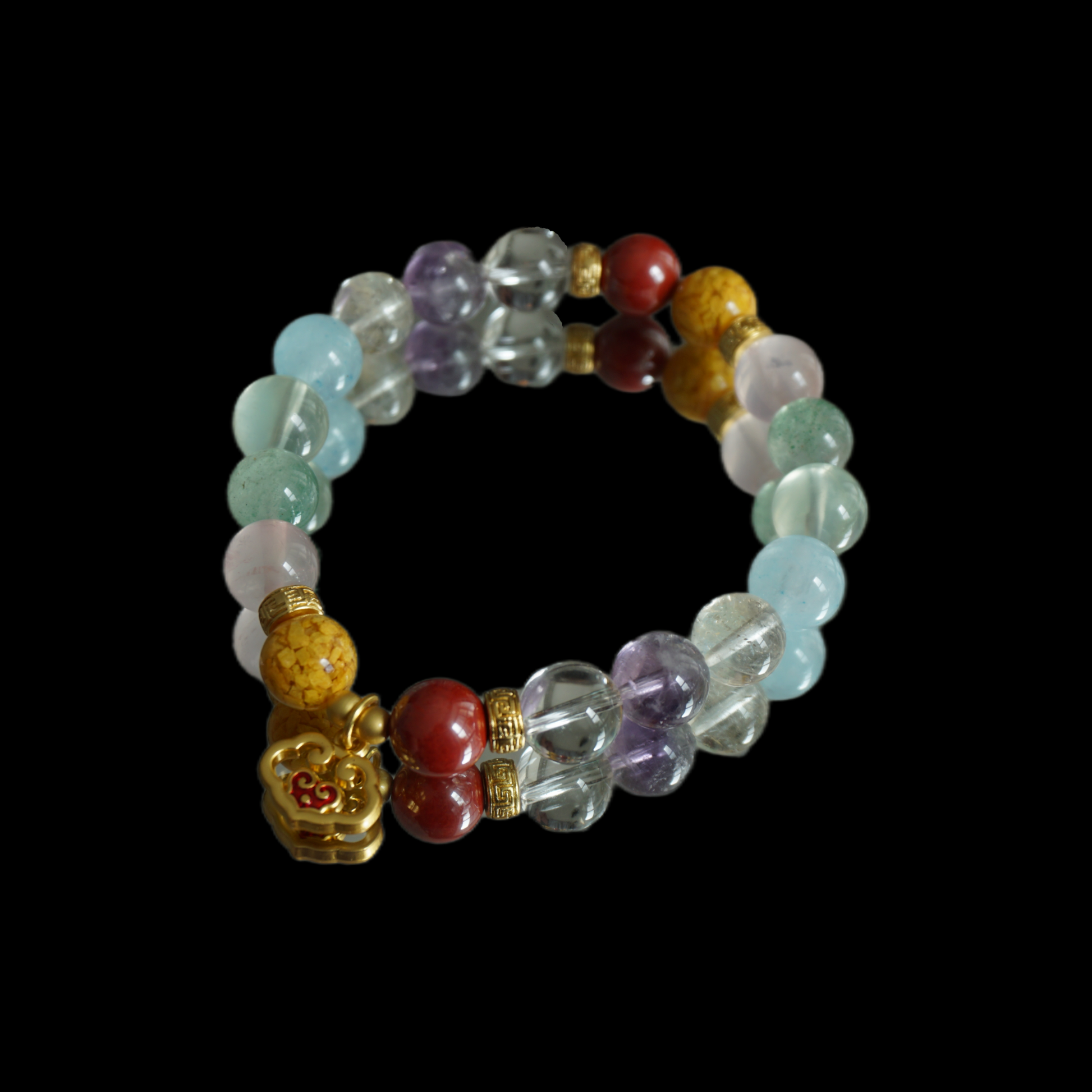 ChinXel Celestial Unexpected Reunion" Friendship Bracelet  Natural Crystal Women